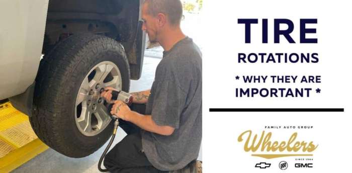 Why Tire Rotations are Important | Wheelers Family Auto Group